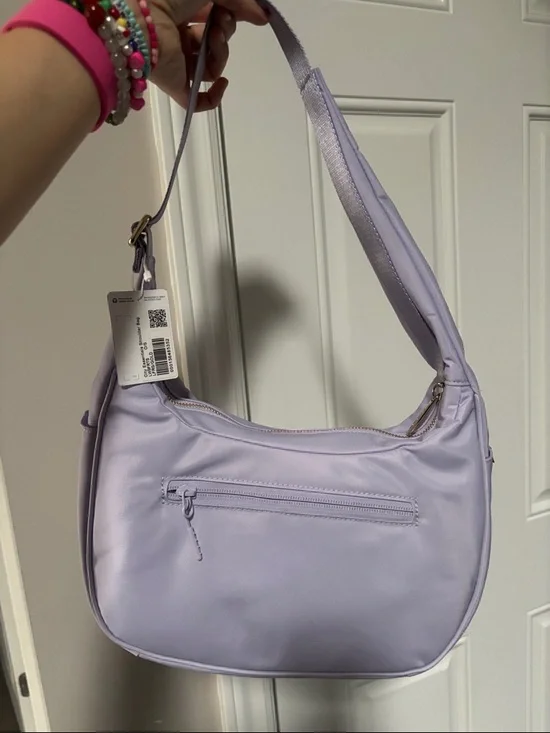 lululemon Lavender Shoulder Bag - Women's Elegant Everyday Purse - Picture 3 of 5